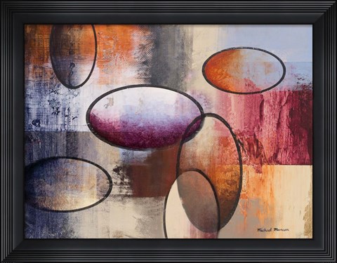 Framed Excitement II Print