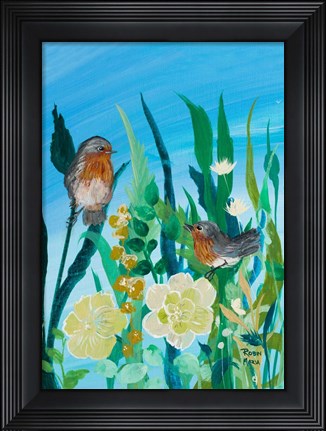 Framed Awaiting Song Print