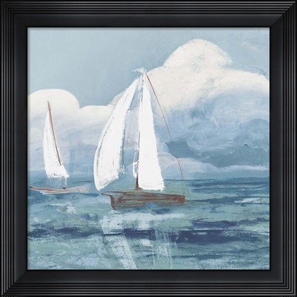 Framed Dusk Regatta Winds Print
