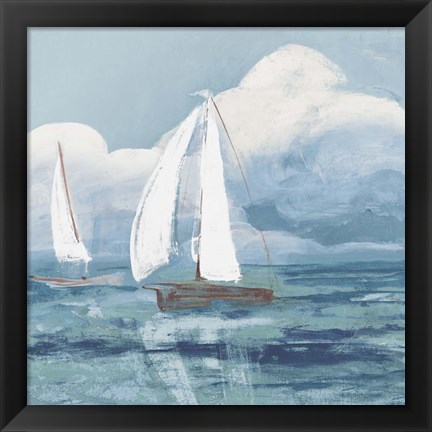 Framed Dusk Regatta Winds Print