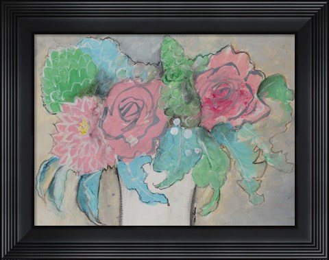 Framed Delicate Treasure I Print