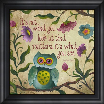 Framed I Owl You I Print