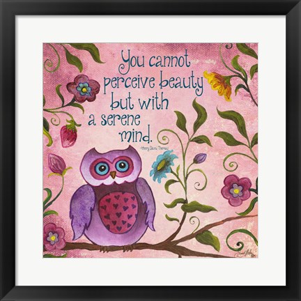 Framed I Owl You II Print