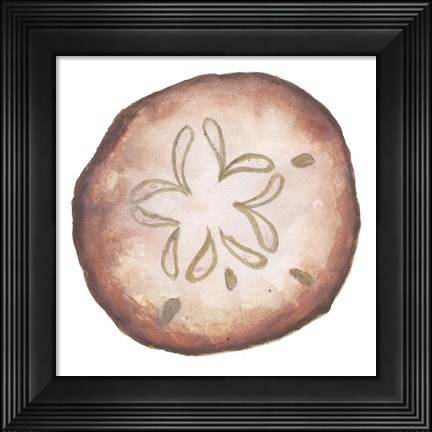 Framed Coastal Icon Coral II Print