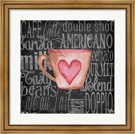 Framed Coffee of the Day I Print