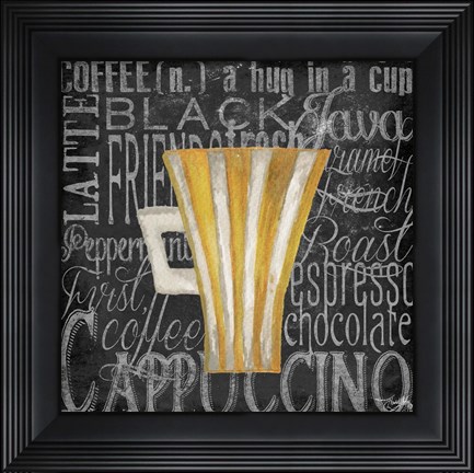 Framed Coffee of the Day II Print