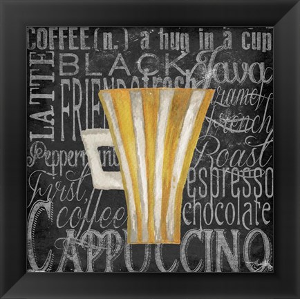 Framed Coffee of the Day II Print