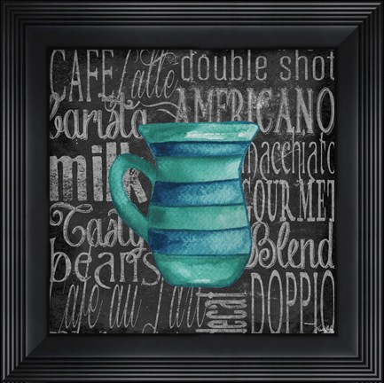 Framed Coffee of the Day IV Print