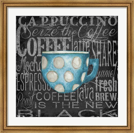 Framed Coffee of the Day VI Print