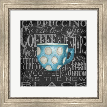 Framed Coffee of the Day VI Print