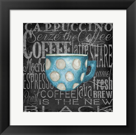 Framed Coffee of the Day VI Print
