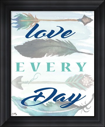 Framed Inspiring II Print