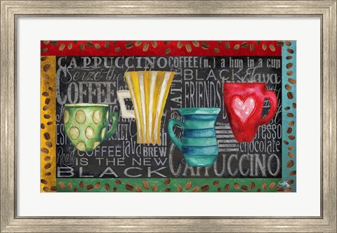 Framed Coffee of the Day Print