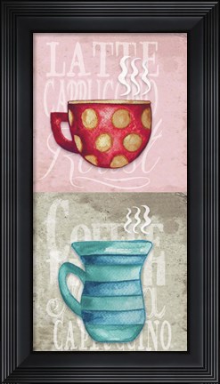 Framed Coffee Panel Print