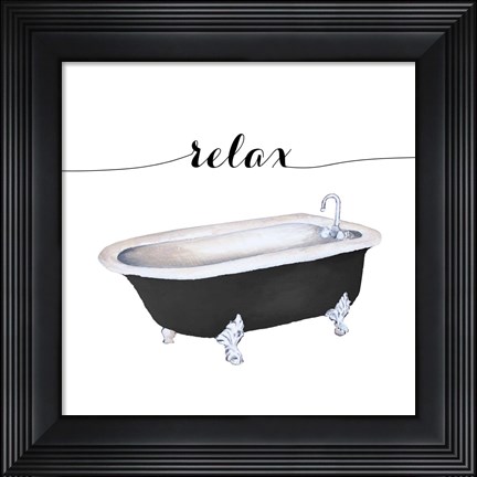 Framed Relax Print