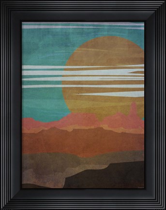 Framed Mountain Nights Print