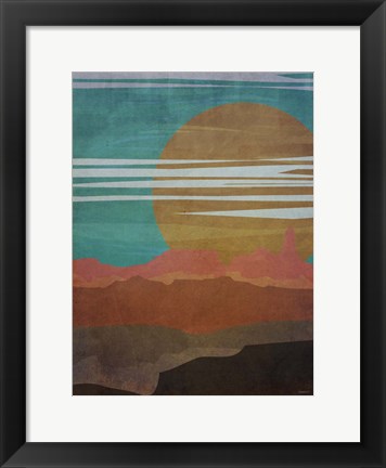 Framed Mountain Nights Print