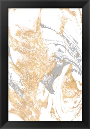 Framed Golden Ice Print