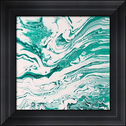 Framed Emeralds Print