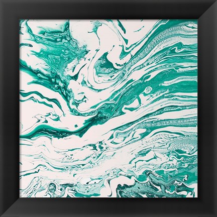 Framed Emeralds Print