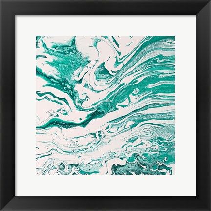 Framed Emeralds Print