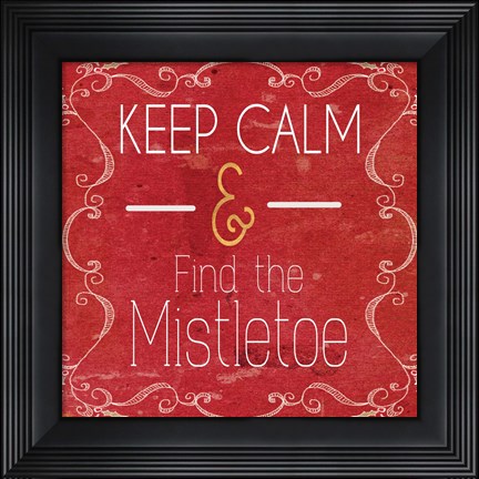 Framed Red Hot Christmas II Print