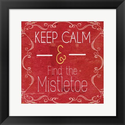 Framed Red Hot Christmas II Print