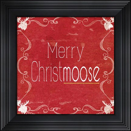 Framed Red Hot Christmas III Print