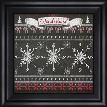 Framed Holiday Sweater I Print