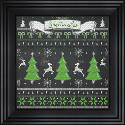 Framed Holiday Sweater II Print