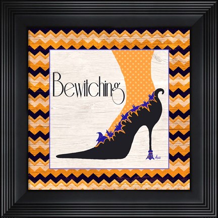 Framed Bewitching Shoes I Print