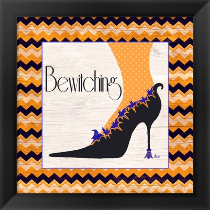 Framed Bewitching Shoes I Print