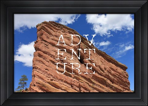 Framed Adventure Print