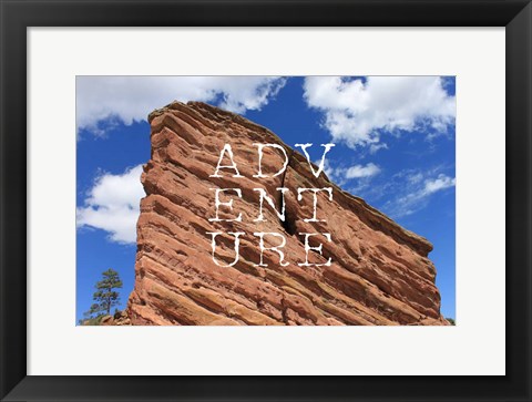 Framed Adventure Print