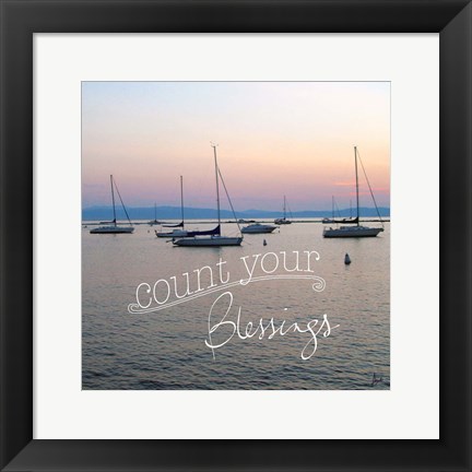 Framed Count your Blessings Print