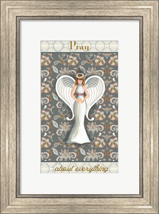 Framed Wonderland Angel I Print