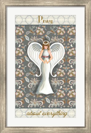 Framed Wonderland Angel I Print