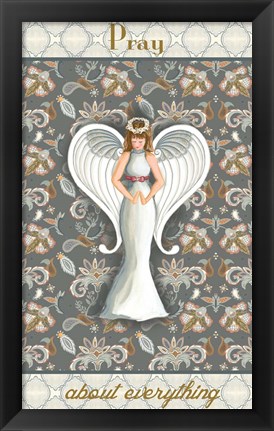 Framed Wonderland Angel I Print