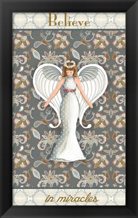 Framed Wonderland Angel II Print