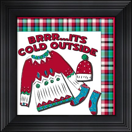 Framed Chilly Nostalgia II Print