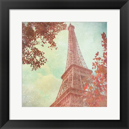 Framed April in Paris I Print