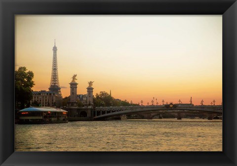 Framed On the Seine Print