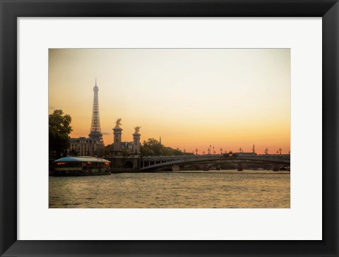 Framed On the Seine Print