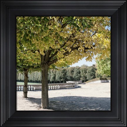 Framed Parisian Stroll III Print