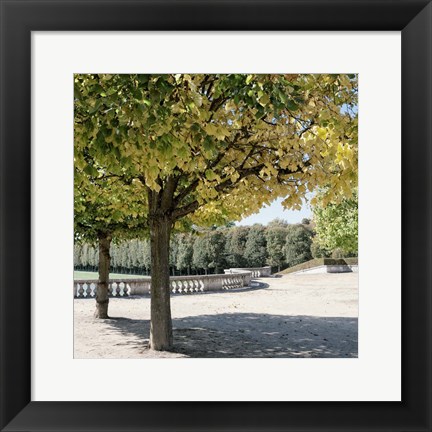 Framed Parisian Stroll III Print