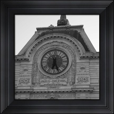 Framed Paris Scene IV Print