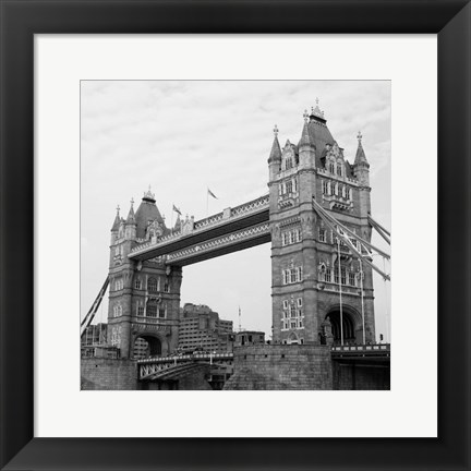 Framed London Scene I Print