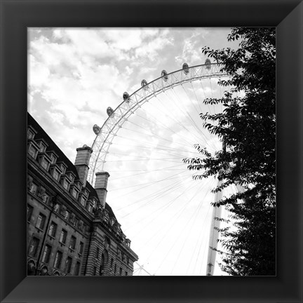 Framed London Scene III Print