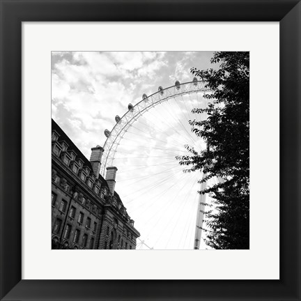 Framed London Scene III Print