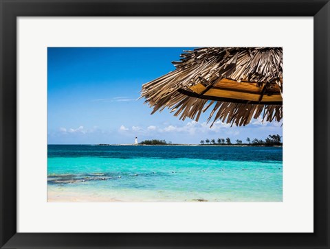 Framed Under The Shade Print